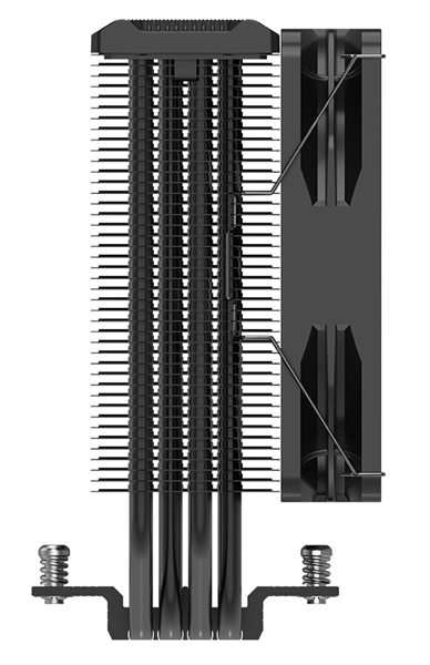 PCCooler Paladin EX400S S115X/1200/1700/AM4 (TDP 180W, 120mm PWM LED FAN, 4 тепловые трубки 6мм, 800
