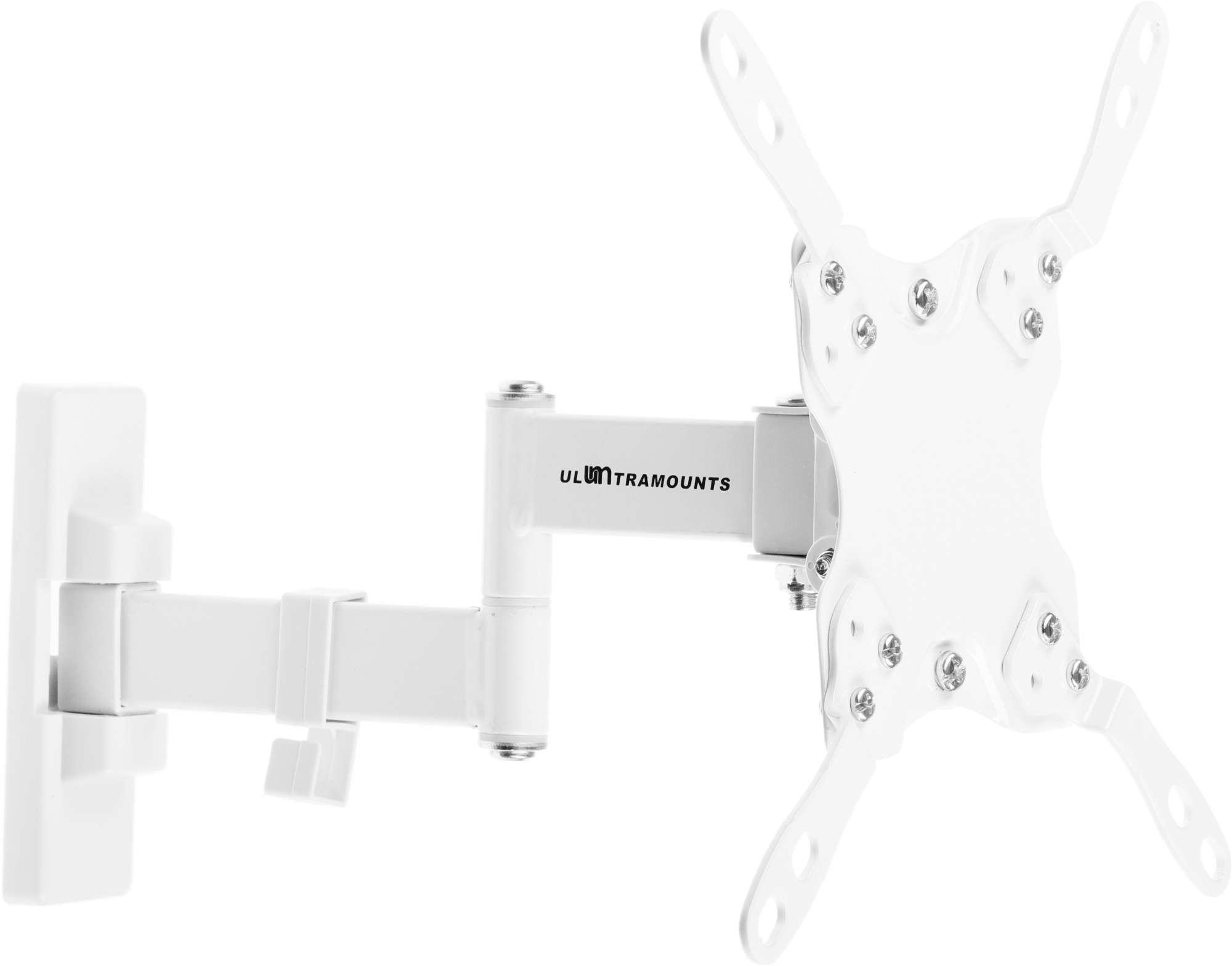 Кронштейн для телевизора Ultramounts UM866W белый 13"-42" макс.20кг настенный поворот и наклон