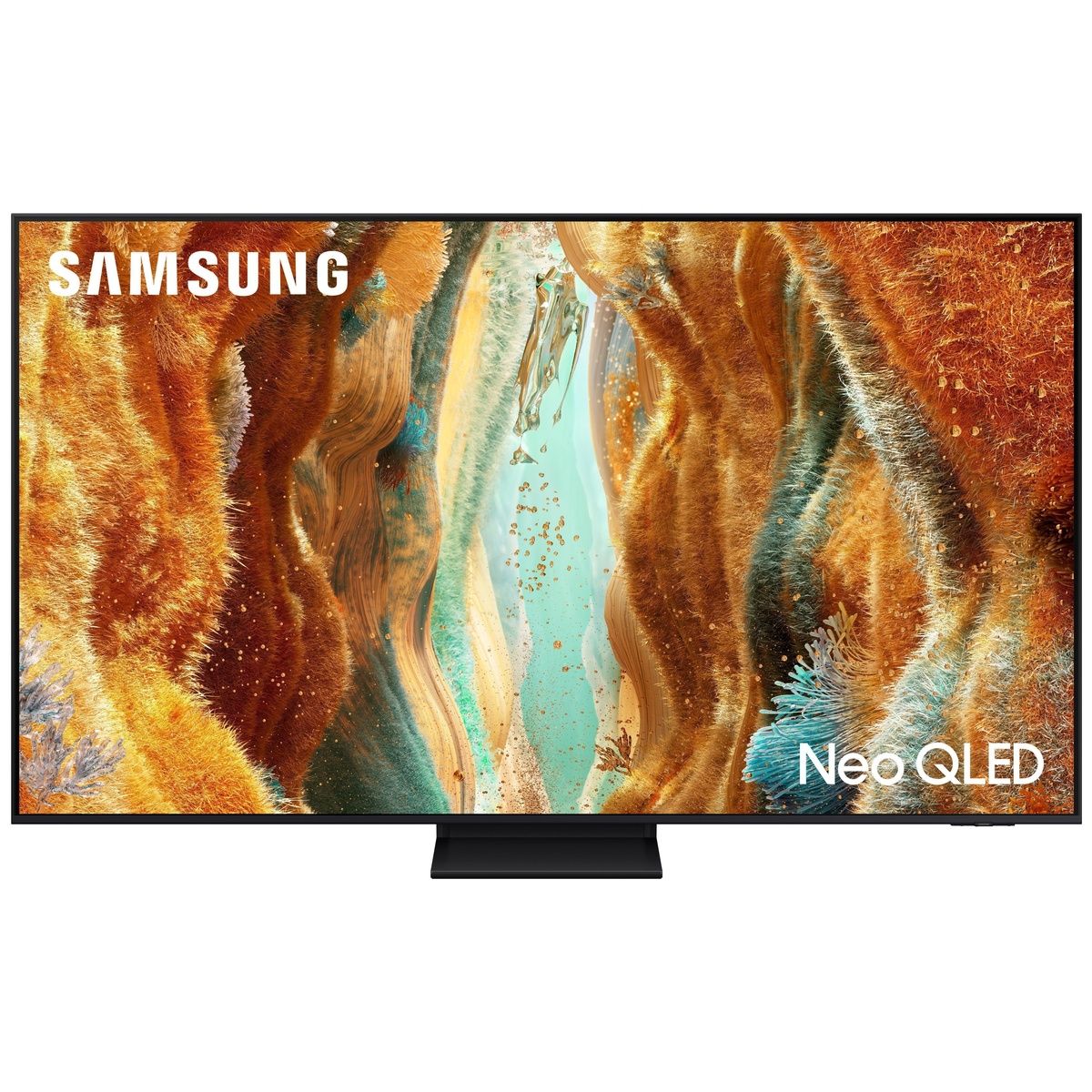 Телевизор QLED Samsung 85" QE85QN70FAUXRU Series 9 нержавеющая сталь 8K Ultra HD 120Hz DVB-T2 DVB-C 