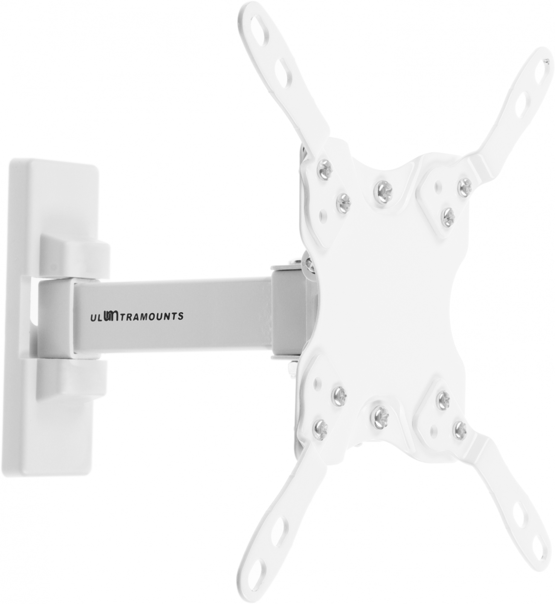 Кронштейн для телевизора Ultramounts UM864W белый 13"-42" макс.20кг настенный поворотно-выдвижной и 