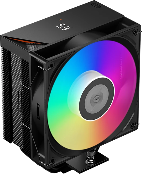 Кулер для процессора PCCooler RT500 Digital ARGB BK, 120mm FAN, 5 HEAT PIPES, 4-PIN PWM, 500-2200 RP