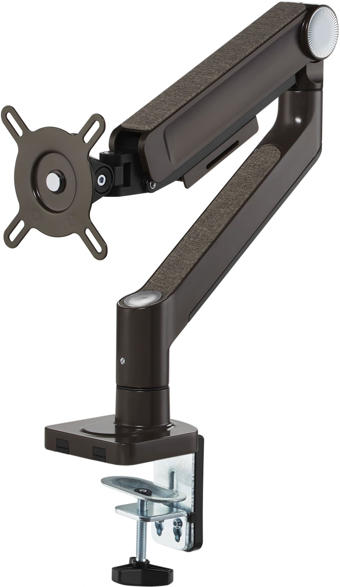 Кронштейн для мониторов Ultramounts UM732BR коричневый 17"-32" макс.8кг настольный поворот и наклон