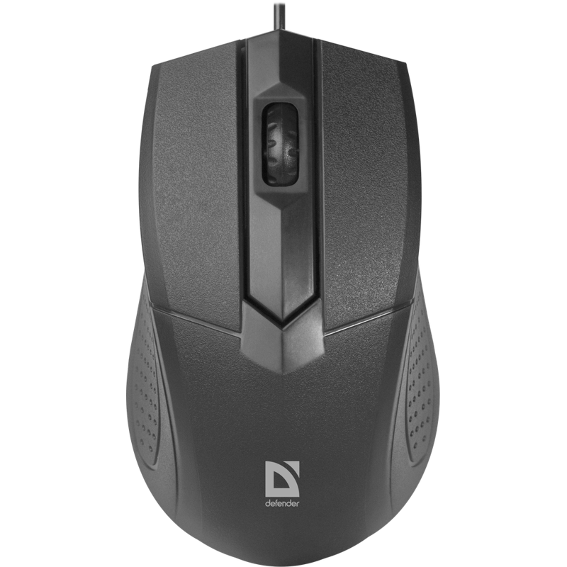 Проводная оптическая мышь Optimum MB-270 PRO:черн,3кн,1200dpi,1.8м,тефл