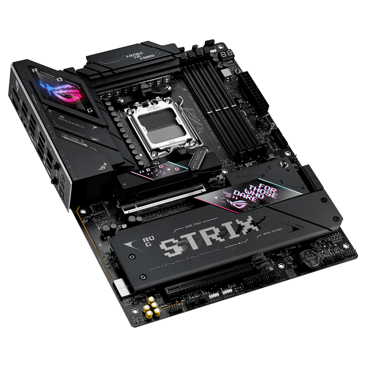 Материнская плата Asus ROG STRIX B850-E GAMING WIFI Socket AM5 AMD B850 4xDDR5 ATX AC`97 8ch(7.1) 2.