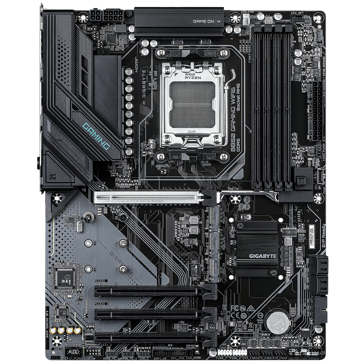 Материнская плата GIGABYTE B850 GAMING WIFI6, AM5, B850, 4*DDR5, 4*SATA, 2*M.2, 2*USB 3.2, 4*USB 2.0