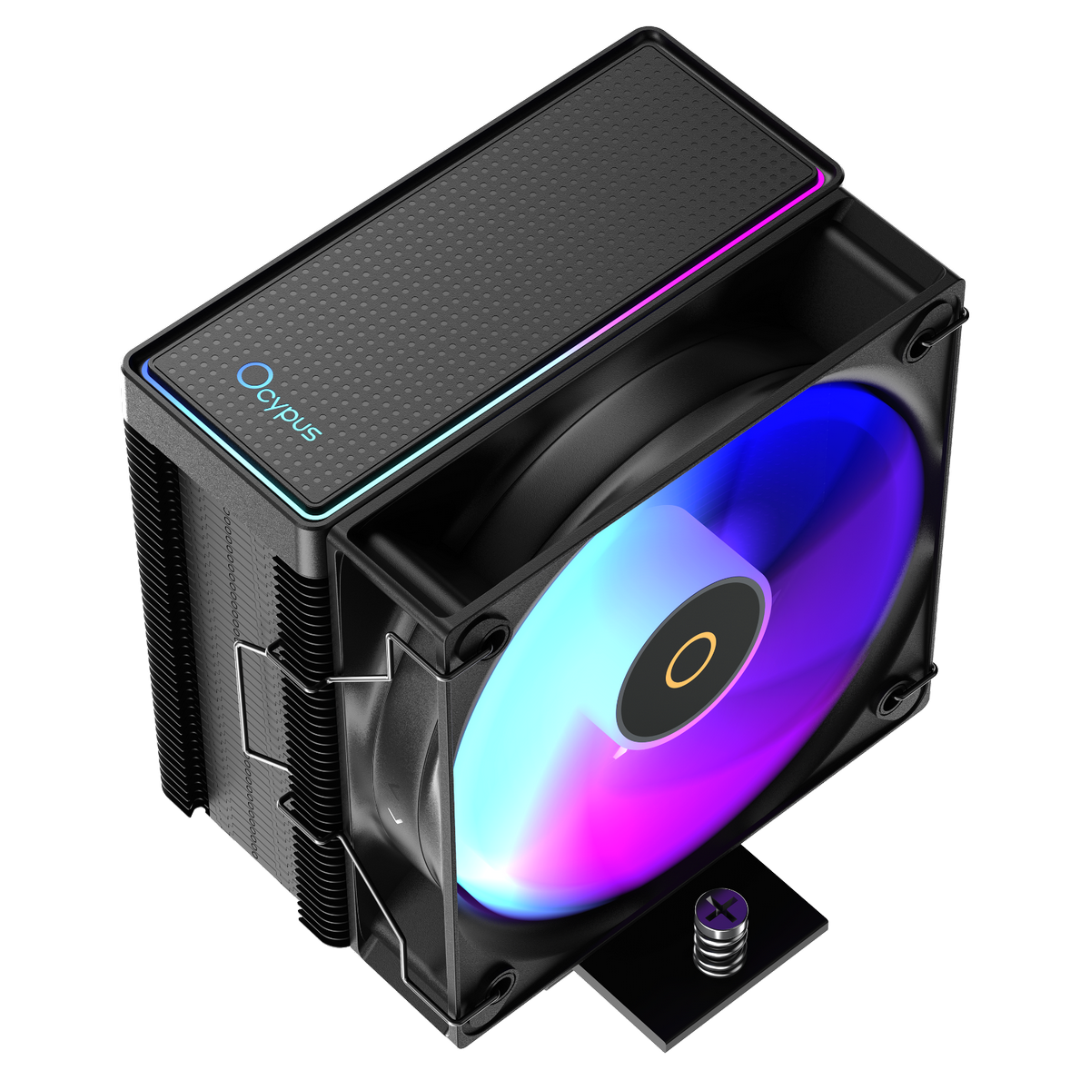Кулер для процессора Ocypus Gamma A40 BK ARGB, 100mm ARGB FAN, Top ARGB Panel, 4 HEAT PIPES, 4-PIN P
