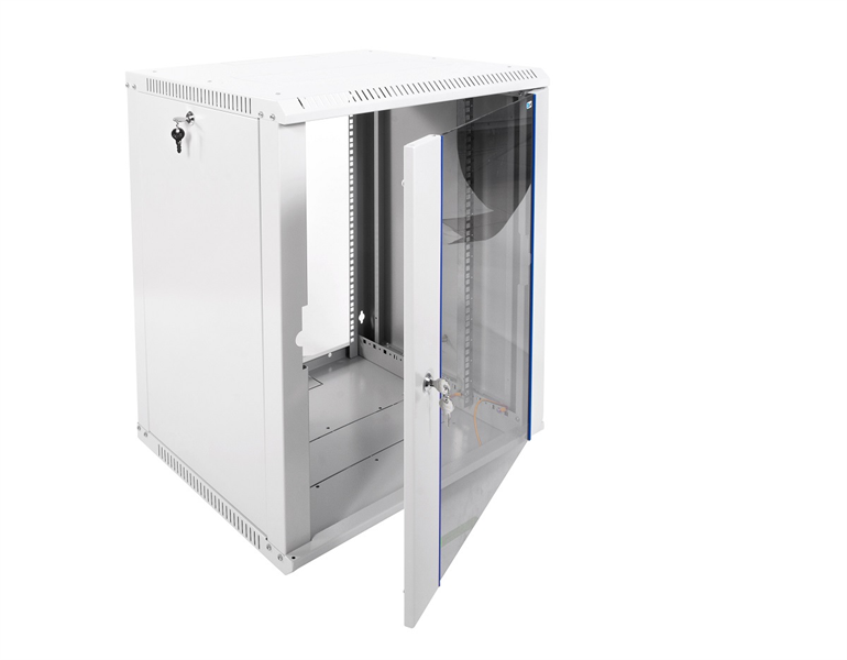 Шкаф ЦМО Шкаф телекоммуникационный настенный разборный ЭКОНОМ 15U (600х520) дверь стекло