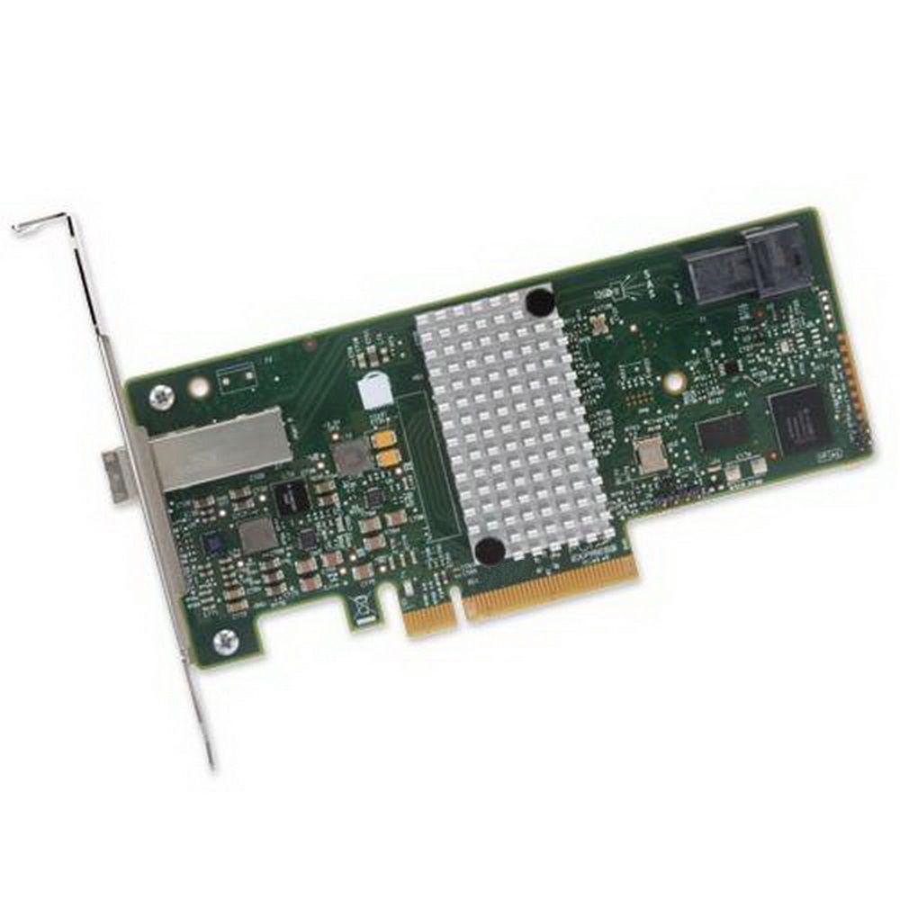 HBA-адаптер Areca ARC-1330-4i4x PCIe 3.0 x8 Low Profile, SAS/SATA 12G, HBA, 8port (1*int SFF8643 + 1