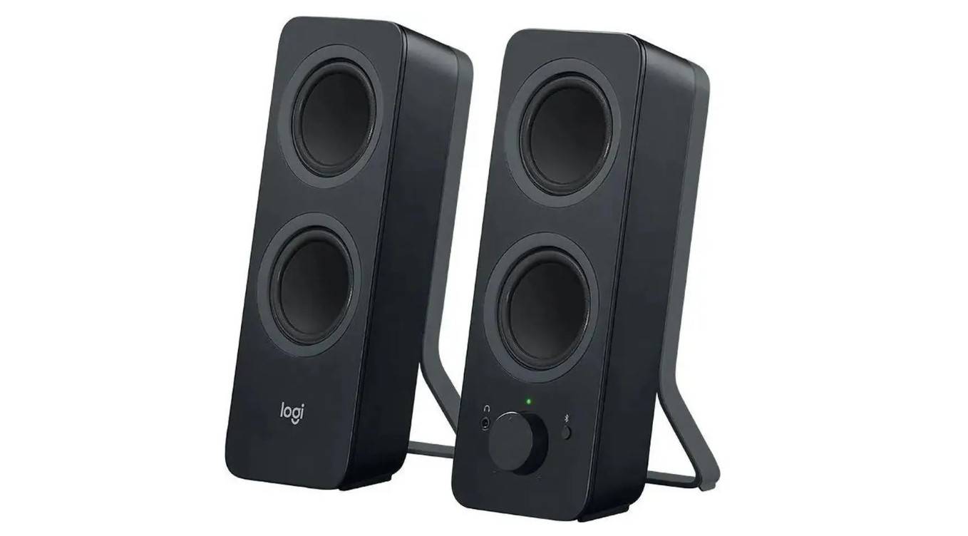 Колонки Logitech Z207 2.0 черный 10Вт беспроводные BT