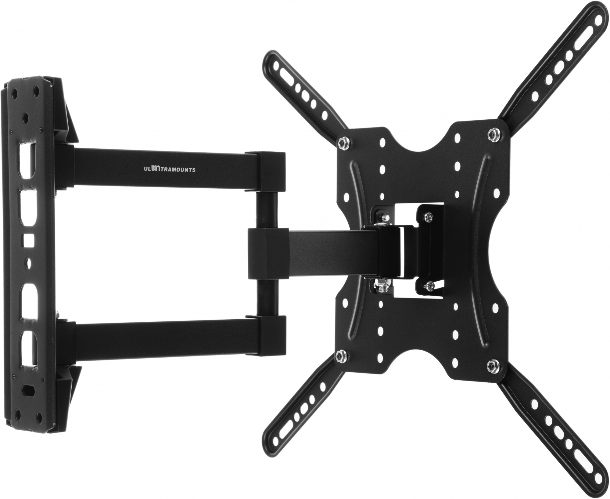 Кронштейн для телевизора Ultramounts UM904 черный 32"-55" макс.30кг настенный поворотно-выдвижной и 