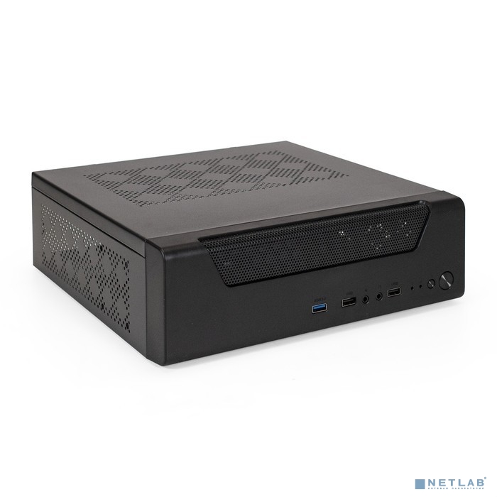 Exegate EX294020RUS Корпус Desktop ExeGate FL-102-TPS350 (mini-ITX, БП TPS350 с вент. 8см, 2*USB + 1