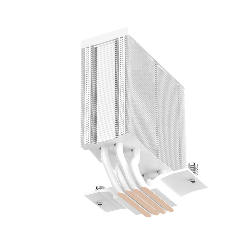 Кулер для процессора SAMA X40L WH (220W, 4-pin PWM, 133.5mm, 4x6mm, ARGB, 1x100mm, 56.6CFM, 31.2dBA,