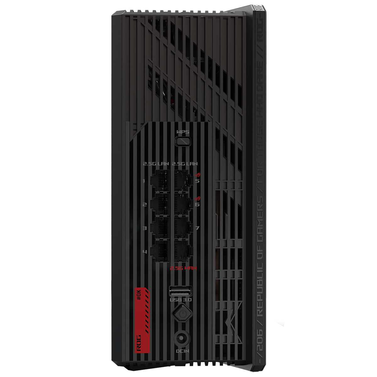 Роутер беспроводной Asus GS-BE18000 BE18000 10/100/1000/2500BASE-TX/4G ready черный