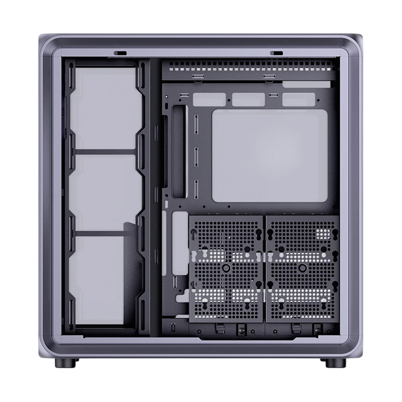 Корпус JONSBO BO400CG, Midi-Tower, TG, no fan, 2xUSB-A 3.0 + 1xUSB-C 3.2, ATX, mATX, mITX Grey