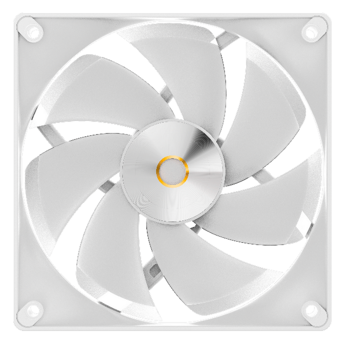 Вентилятор для корпуса Ocypus Delta F12 WH ARGB, 120x120x25mm, 4-PIN PWM, 500-2000 RPM, 29 DBA MAX, 