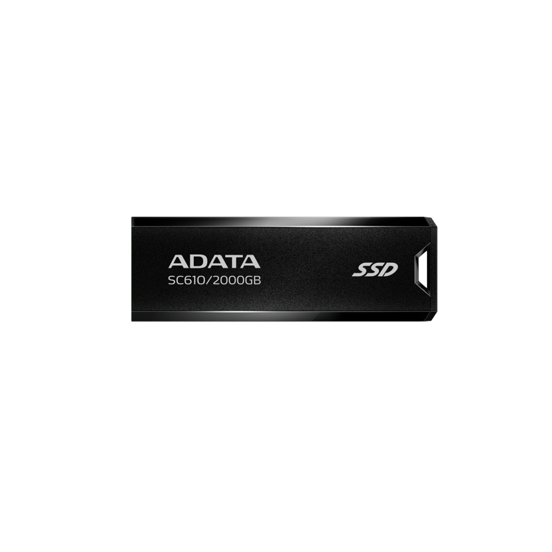 SSD внешний 2TB USB 3.2 BLACK SC610-2000G-CBK/RD ADATA
