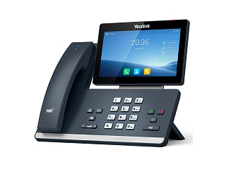 Телефон YEALINK SIP-T58W Pro,  16 аккаунтов, цветной сенсорный экран 7" 1024х600, Android, WiFi, Blu