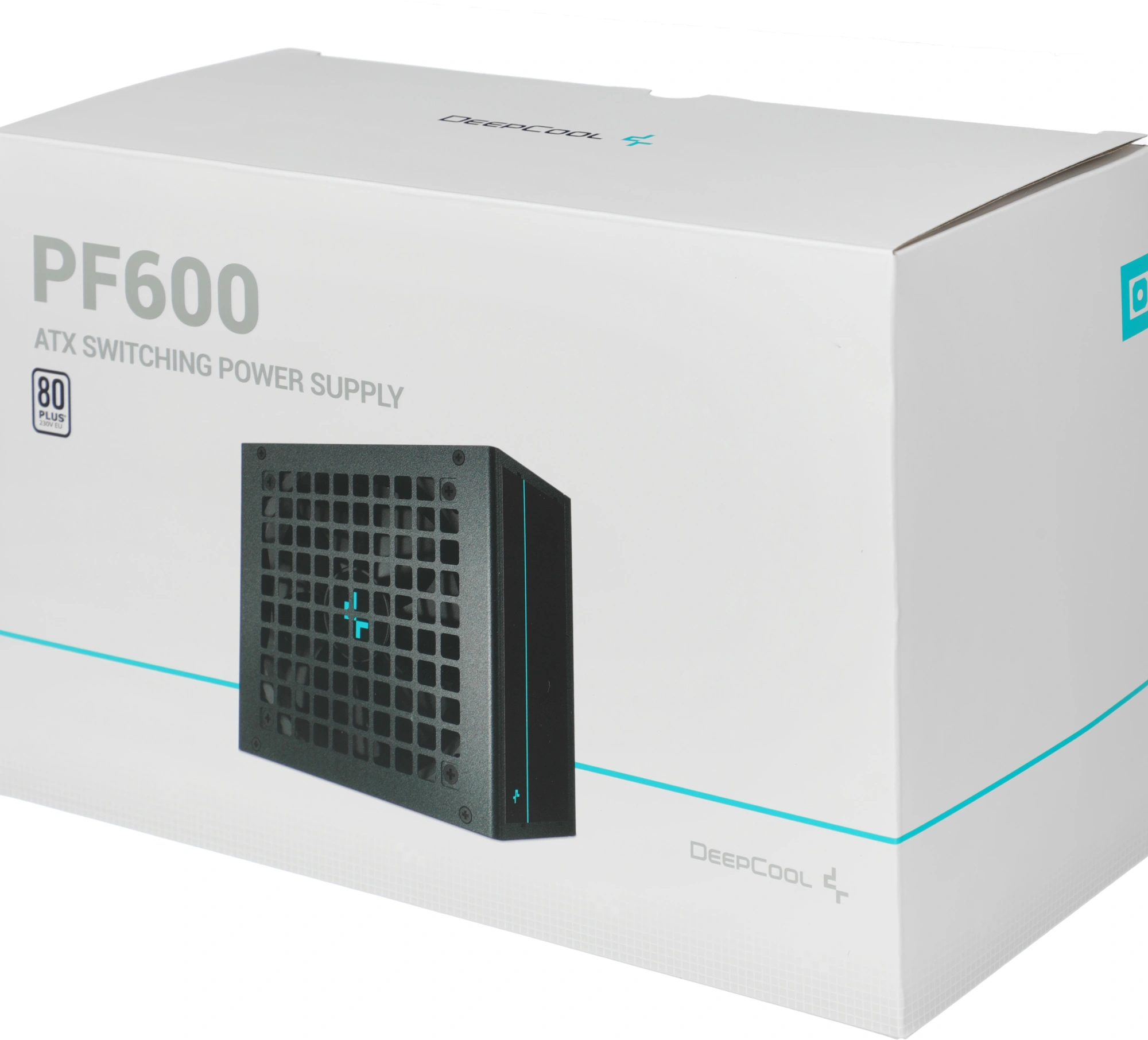 Блок питания Deepcool ATX 600W PF600 V2 80 PLUS WHITE (20+4pin) APFC 120mm fan 6xSATA RTL