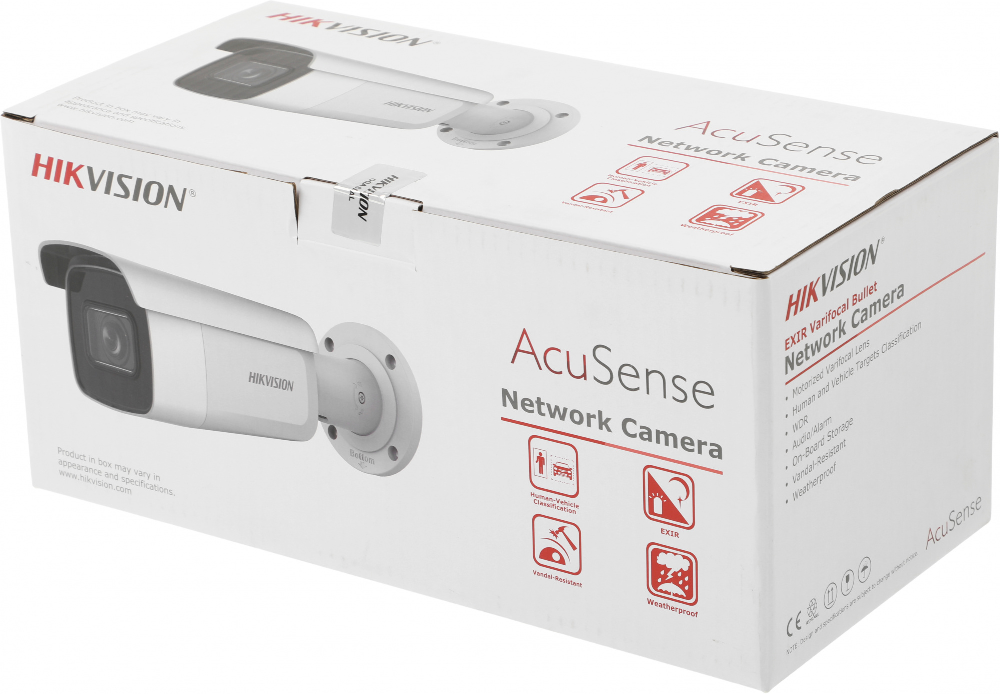 Камера видеонаблюдения IP Hikvision DS-2CD2623G2-IZS(2.8-12mm)(D) 2.8-12мм цв. корп.:белый