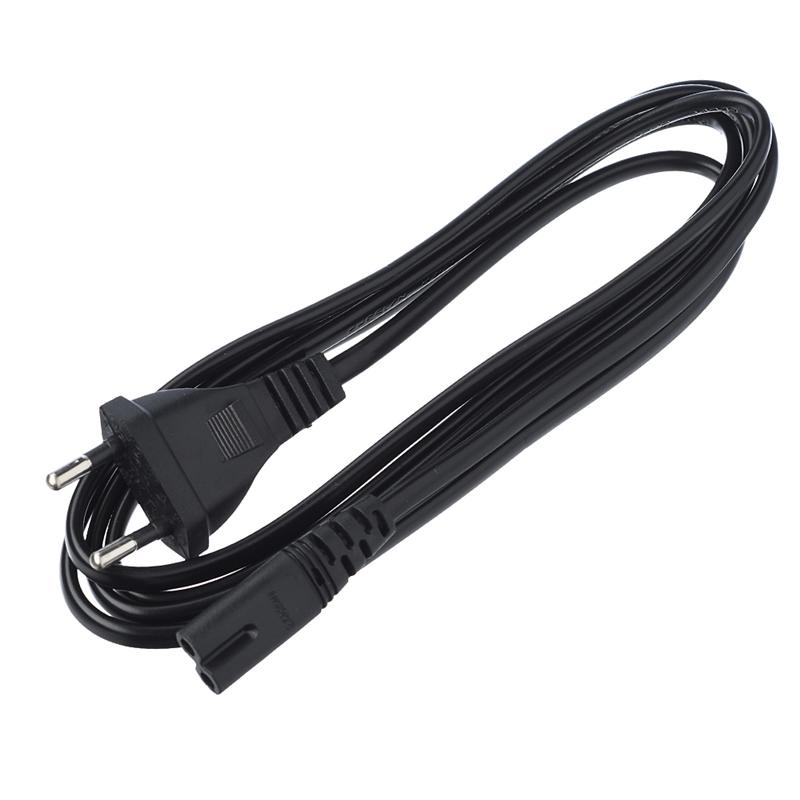 GoPower евровилка-C7 (2-pin) 1.8м ПВХ 0.75мм черный (1 / 300)