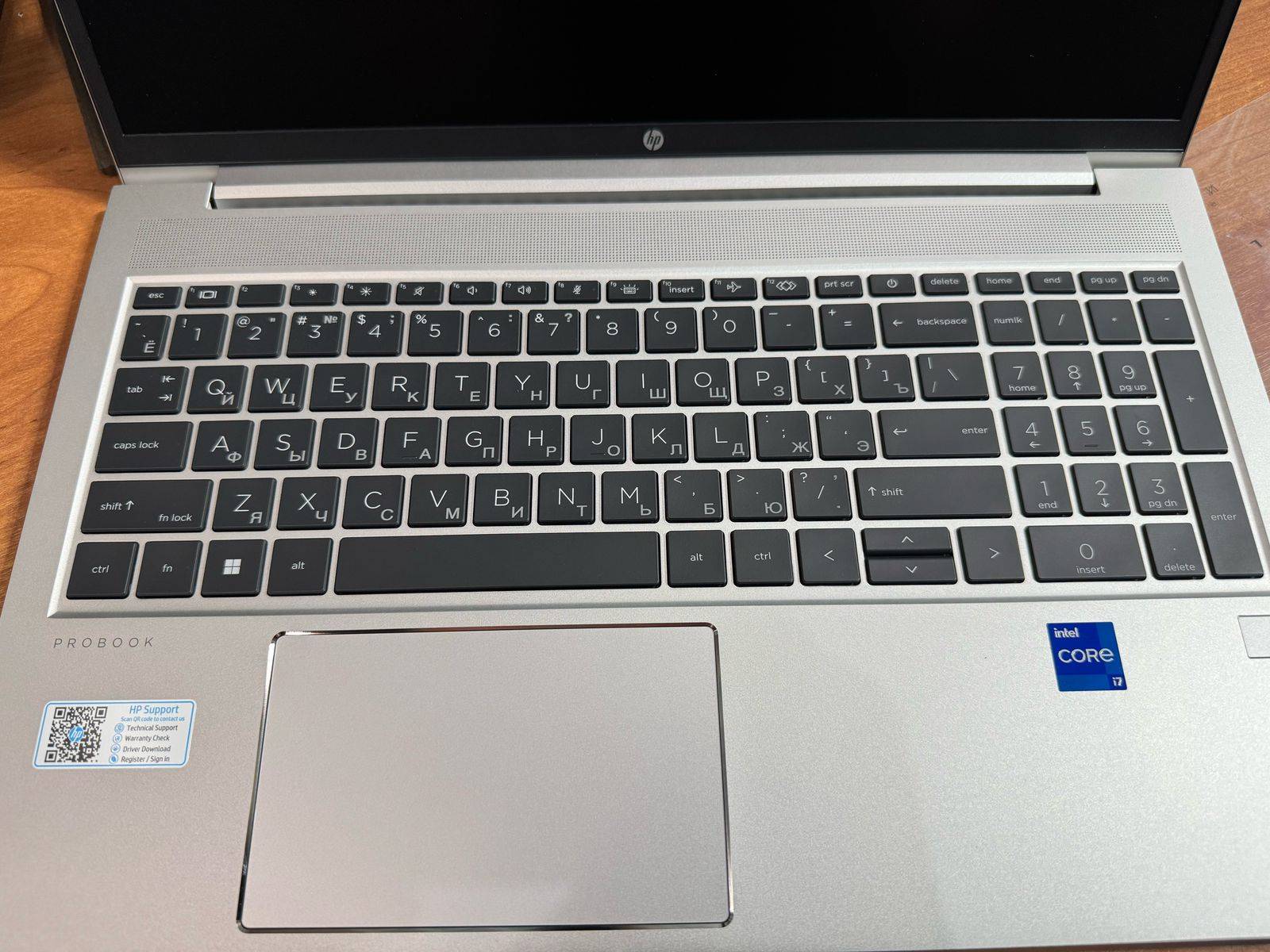 Ноутбук HP ProBook 450 G10 15.6" FHD IPS, Intel Core i7-1355U, 8Gb, 512Gb SSD, no OS, серебристый*