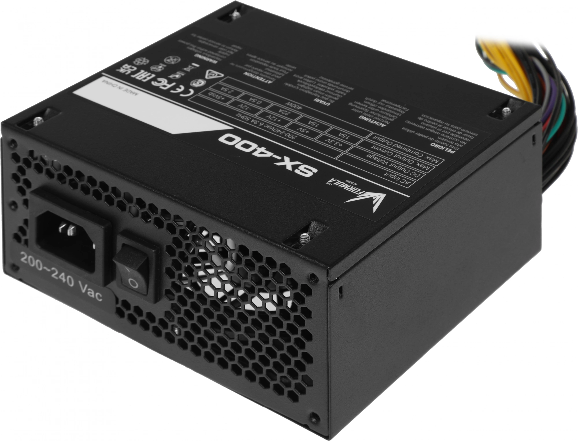 Блок питания Formula V Line SX-400, 400W, SFX, 8cm Fan (ex Aerocool)