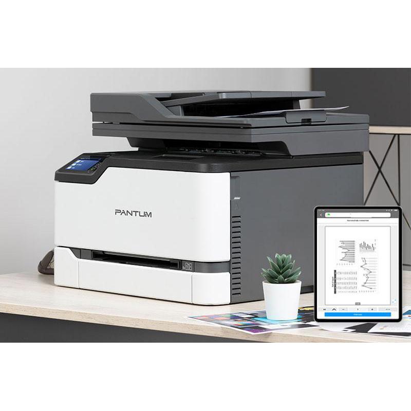 Мфу цветное Pantum CM2200FDW P/C/S/F ,Color laser, A4, 24 ppm  (max 50000 p/mon) 1 GHz, 1200x600 dpi