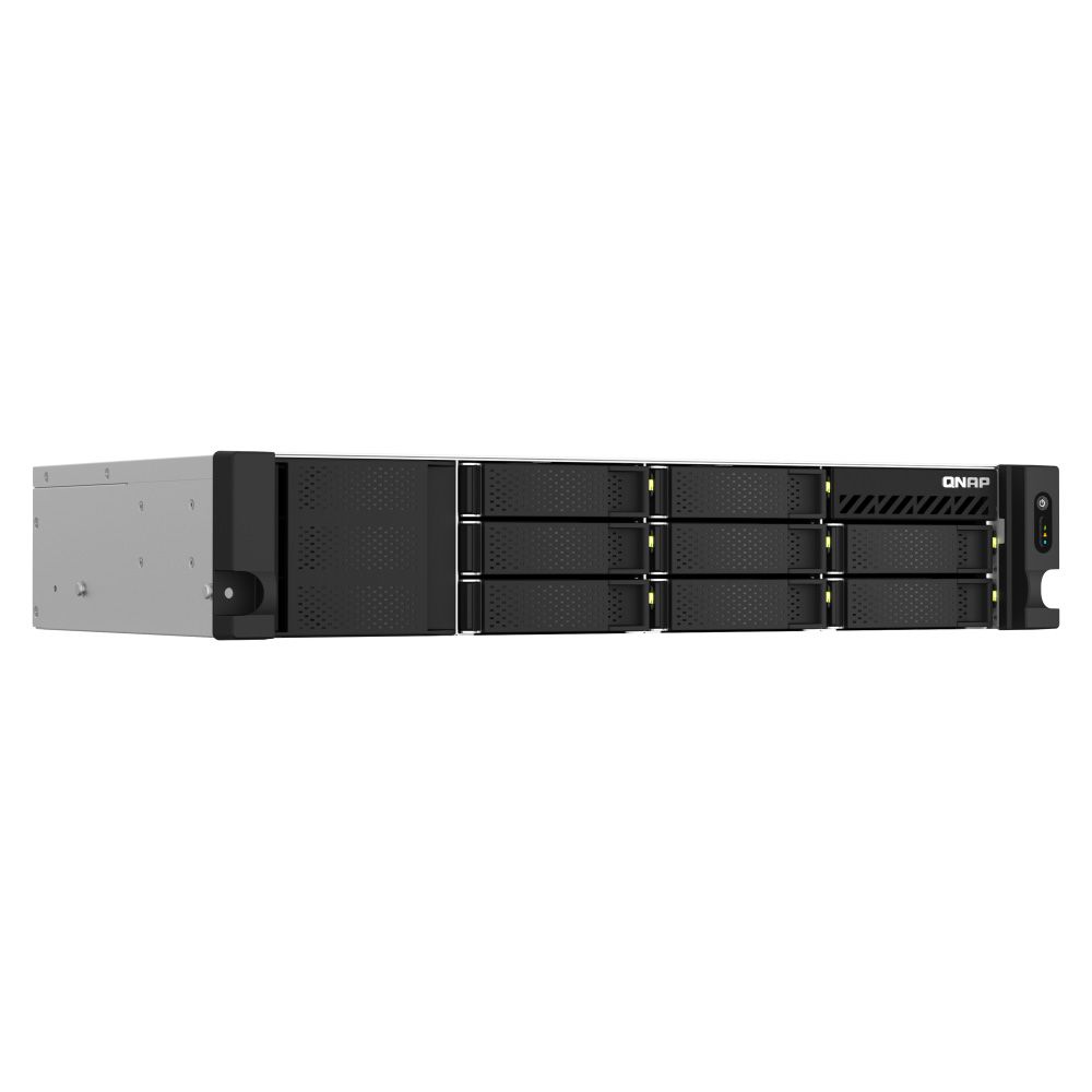 Системы хранения данных QNAP SMB 2U/8bay QC 2,0GhzCPU/8Gb(upto16Gb)/upto 20HDD with TL-R1200S-RP /SA