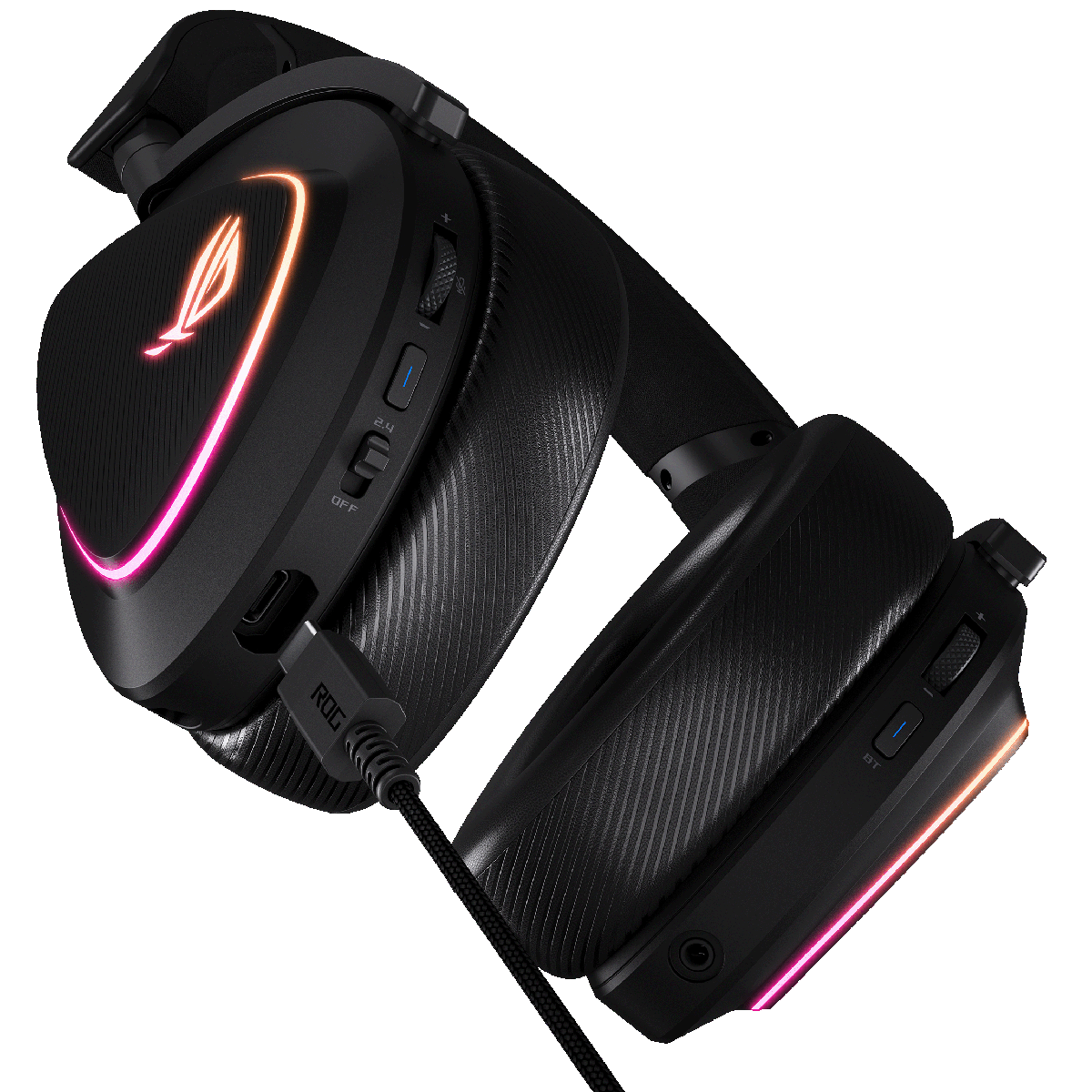 Гарнитура ASUS A701 ROG DELTA II BLK 318g 20 - 20000Hz 3,5mm 2.4GHz BT