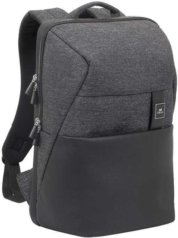 Рюкзак для ноутбука 15.6" Riva 8861 черный полиуретан/полиэстер (8861 BLACK)