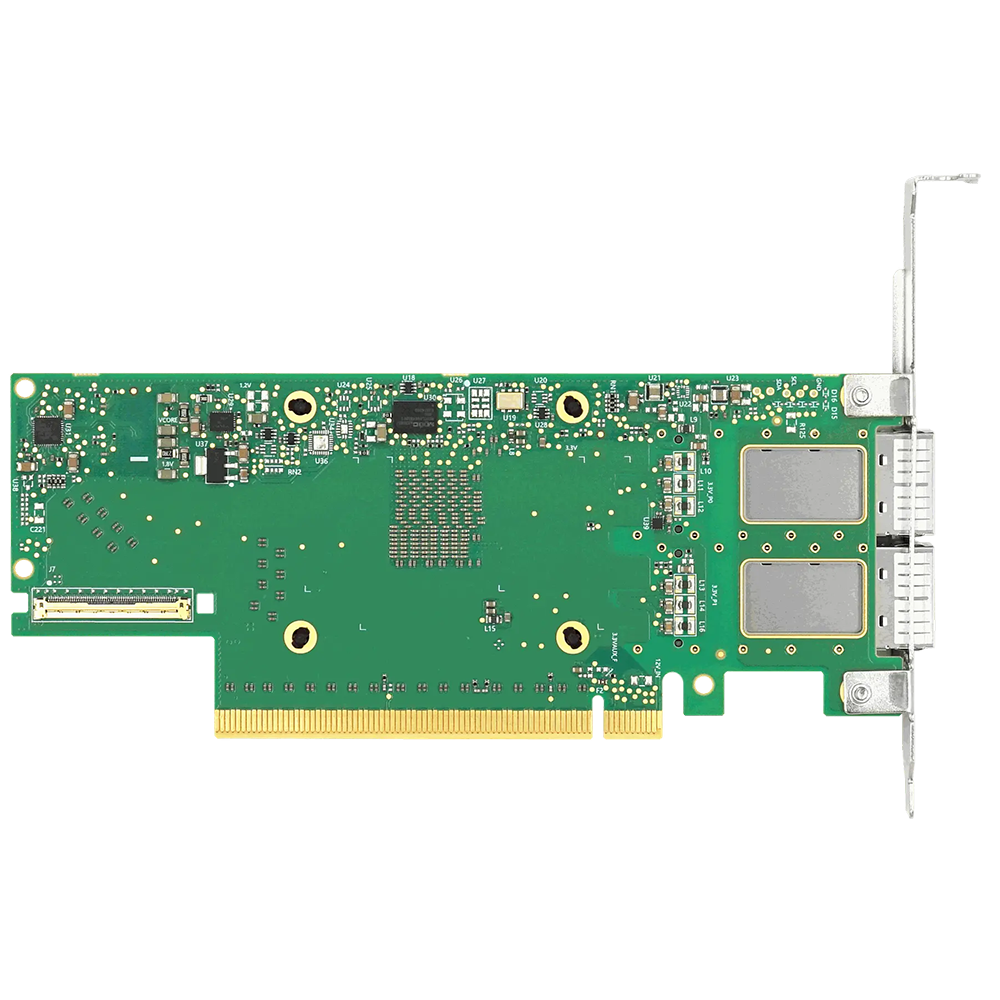 Сетевой адаптер LR-Link LRES1160PF-2QSFP56 PCIe4.0 x16 Dual Port 200G NIC Card