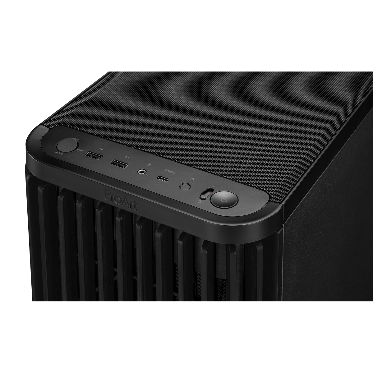 Корпус для ПК ASUS PROART PA401 WOOD MESH PWM BLACK