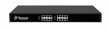 Голосовой шлюз YEASTAR VoIP-FXS-шлюз с поддержкой 16 FXO-линий