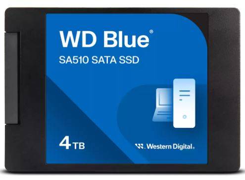 Накопитель SSD WD S SATA-III 4TB WDS400T3B0A Blue SA510 2.5"