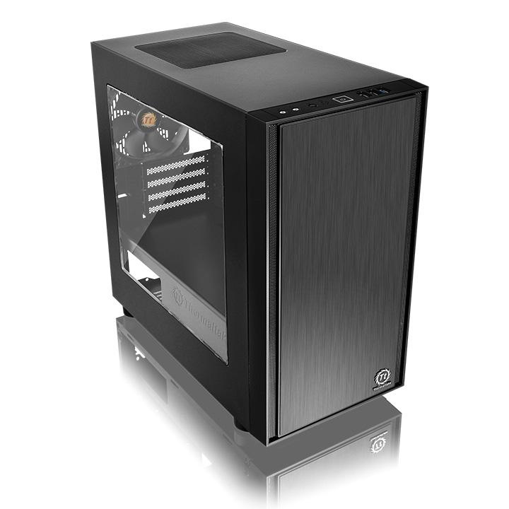 Корпус Thermaltake Versa H17/Black/Win/SPCC CA-1J1-00S1WN-00 (870901)