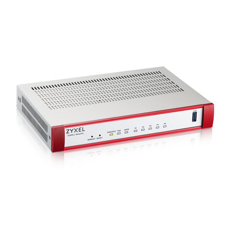 Межсетевой экран Zyxel USG FLEX 50HP с подпиской Gold на 1 год (AV, CF, IDP/DPI, Sandboxing, SecuRep