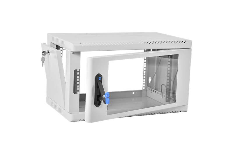 Шкаф ЦМО Шкаф телекоммуникационный настенный сварной 6U (600  350) съёмные стенки, дверь стекло