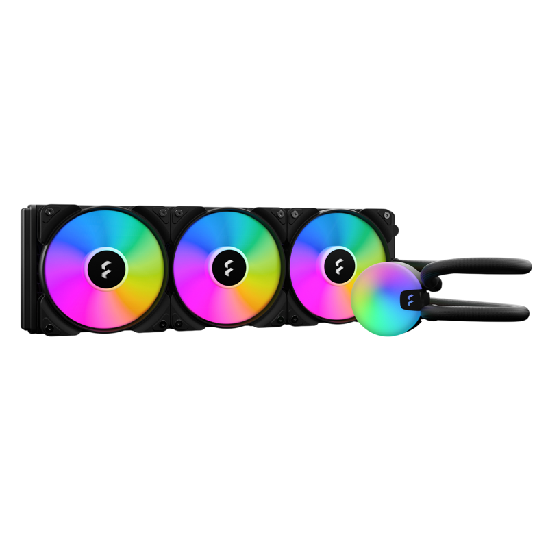Система жидкостного охлаждения Fractal Design Lumen S36 V2 RGB (200W, 360mm, Black, ARGB/ Fans: 3x12