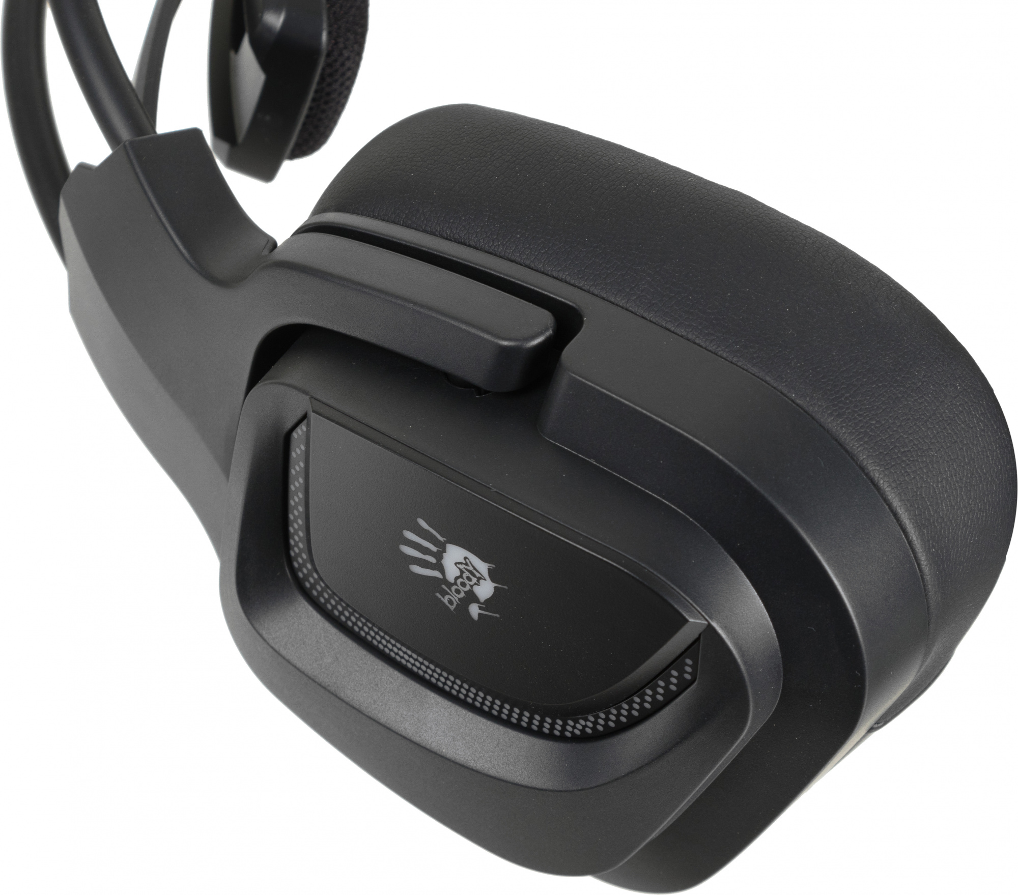 Наушники с микрофоном A4Tech Bloody G575 черный 2м мониторные USB оголовье (G575 USB/ BLACK)