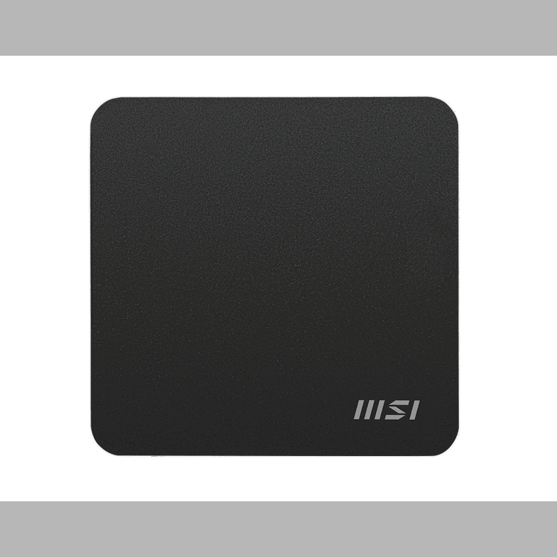 Неттоп MSI Cubi NUC 1M-052BRU Core 5 120U (1.4) Graphics CR без ОС 2xGbitEth WiFi BT 120W черный (93