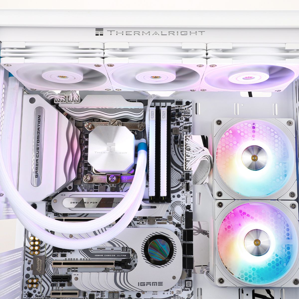 Жидкостная система охлаждения Thermalright Вентилятор Cooler Thermalright Frozen Edge 360 White all 