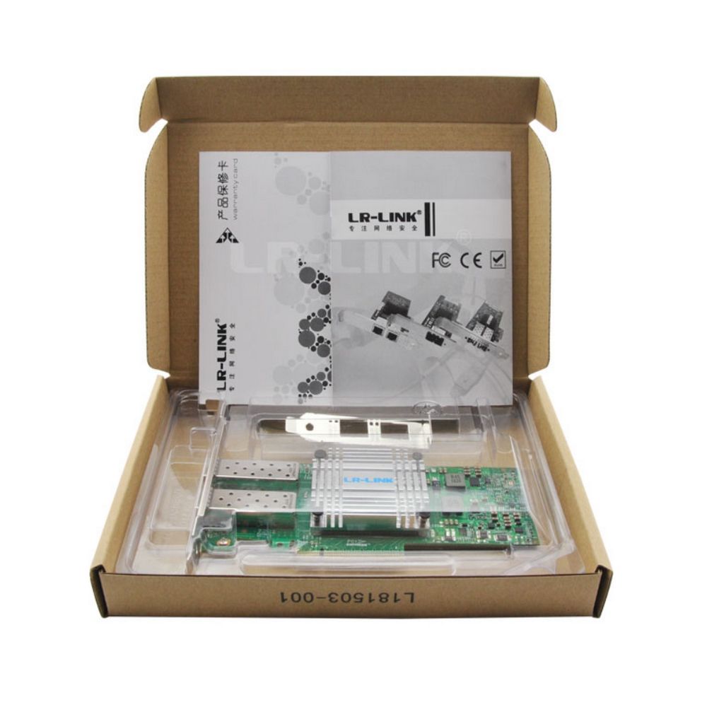 Сетевой адаптер LR-LINK LREC9812BF-2SFP+ Intel X710 BM2 PCI-E 3.0 x8 10GB 2 x SFP+ X710-DA2