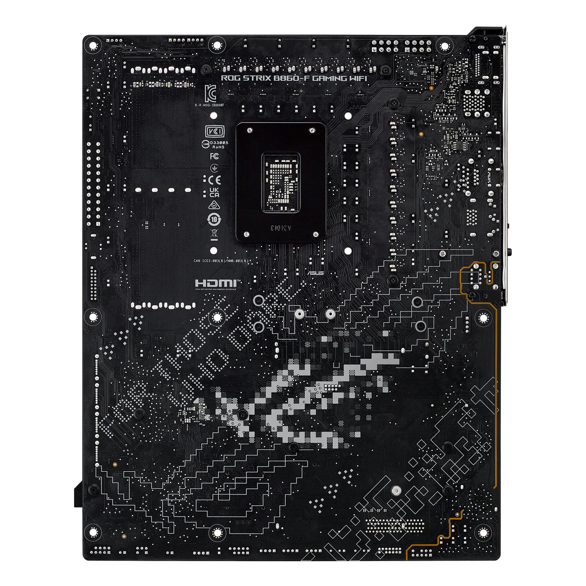 Материнская плата Asus ROG STRIX B860-F GAMING WIFI Soc-1851 Intel B860 4xDDR5 ATX AC`97 8ch(7.1) 2.