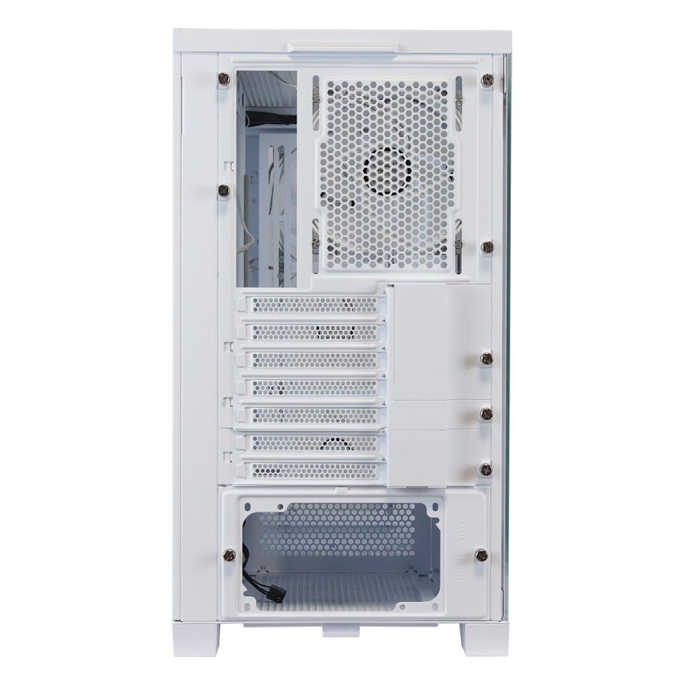 Корпус ACD Lagrange white with 4 pcs ARGB fan (PWM+5V 3PIN) +FAN HUB