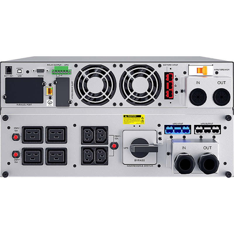 CyberPower ИБП Online  OLS10KERT5U 10000VA/10000W USB/RS-232/Dry/EPO/SNMP/CloudCard/(4 IEC С13, 4 IE