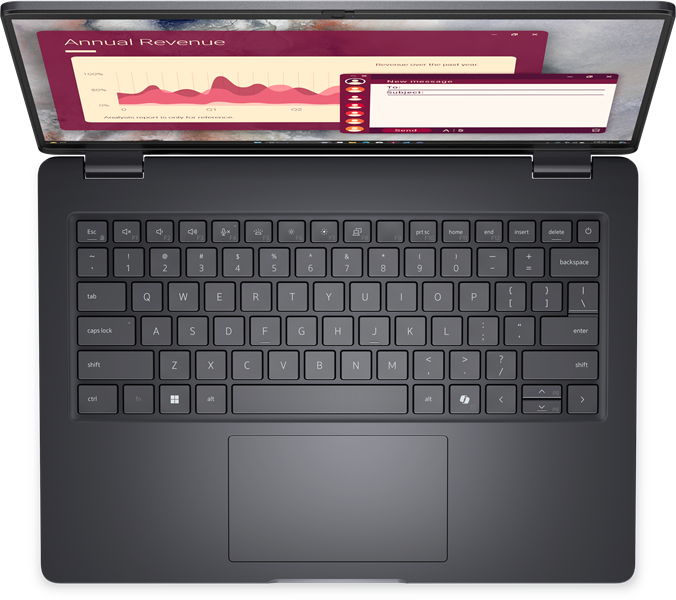 Ноутбук Dell Pro 14 Core 7 250U 14,0" FullHD+300nit AG,300 nit,32 GB DDR5 (2x16GB),1TB SSD,Intel gra