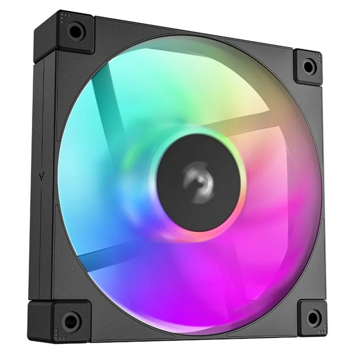 Вентилятор для корпуса Deepcool FD12 ARGB 120х120x25 черный 4-pin 26.9дБ (R-FD12-BKAPN1-G) Ret