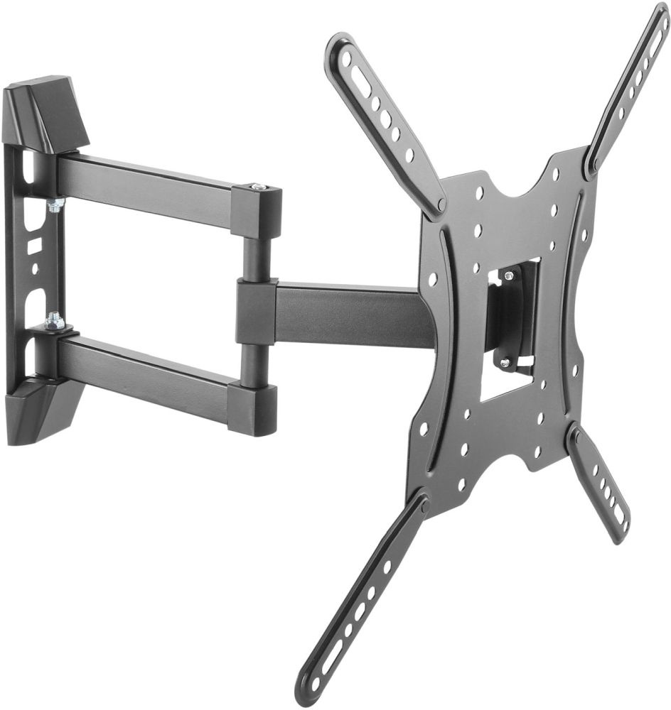 Кронштейн для телевизора Ultramounts UM904 черный 32"-55" макс.30кг настенный поворотно-выдвижной и 