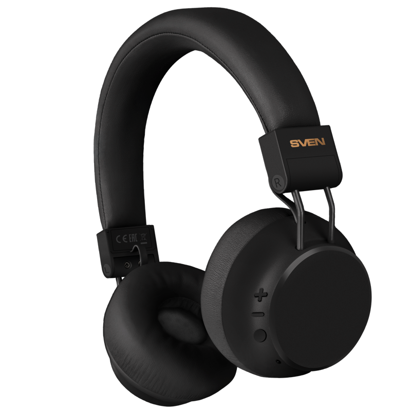 Беспроводные стереонаушники с микрофоном SVEN AP-B710MV, черный (Bluetooth, ANC, APP, 3 mics, 500mAh