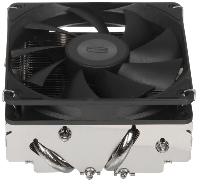Кулер для процессора PCCooler RC400-53 (125W, 4-pin PWM, 53.5mm, Al/Cu, 4x6mm, 1x92mm, 43CFM, 31.2dB